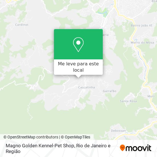 Magno Golden Kennel-Pet Shop mapa