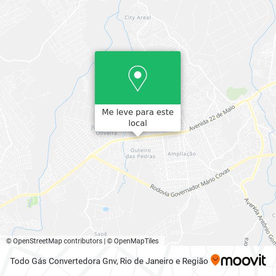 Todo Gás Convertedora Gnv mapa