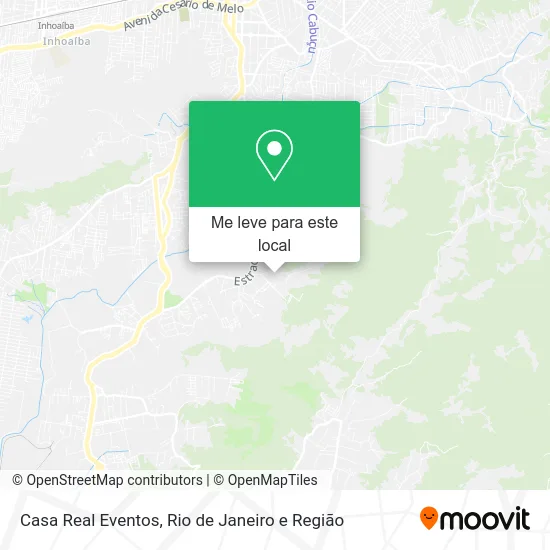 Casa Real Eventos mapa