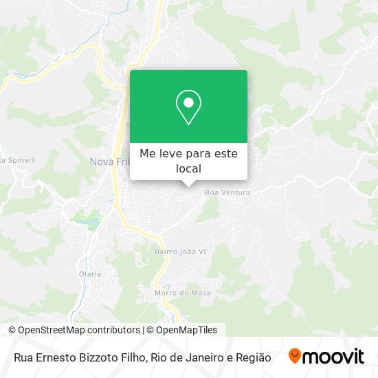 Rua Ernesto Bizzoto Filho mapa