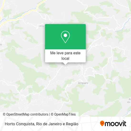 Horto Conquista mapa