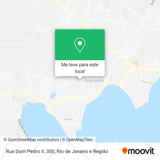 Rua Dom Pedro II, 300 mapa