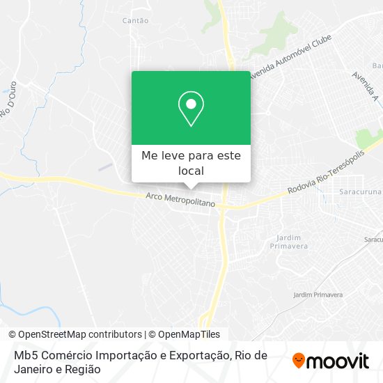 Mb5 Comércio Importação e Exportação mapa