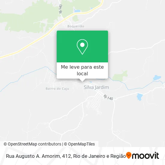Rua Augusto A. Amorim, 412 mapa
