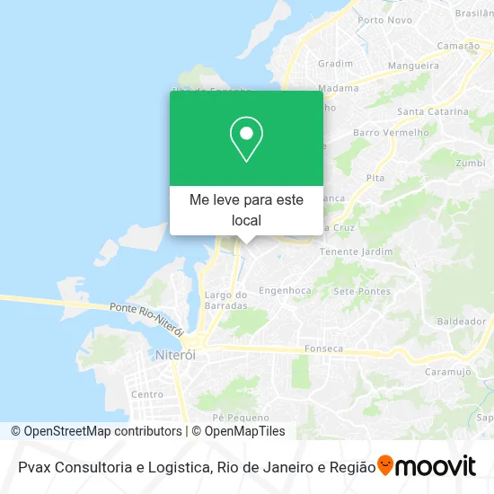 Pvax Consultoria e Logistica mapa