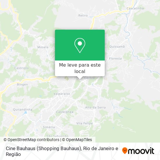 Cine Bauhaus (Shopping Bauhaus) mapa