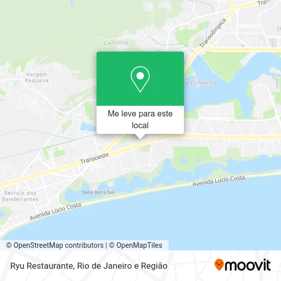 Ryu Restaurante mapa