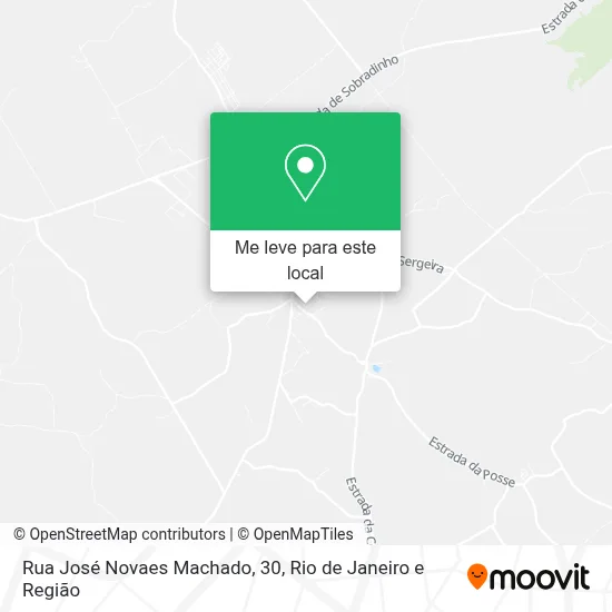 Rua José Novaes Machado, 30 mapa