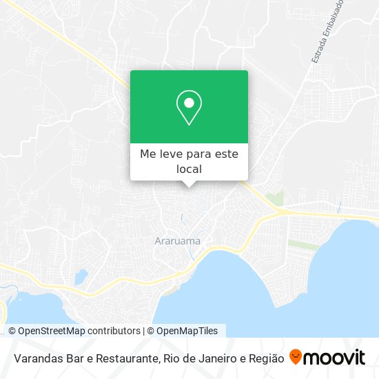 Varandas Bar e Restaurante mapa