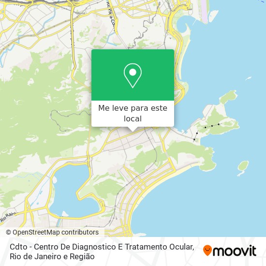 Cdto - Centro De Diagnostico E Tratamento Ocular mapa