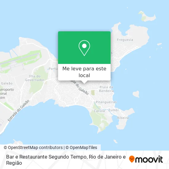 Bar e Restaurante Segundo Tempo mapa