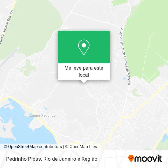 Pedrinho Pipas mapa