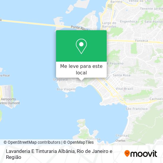 Lavanderia E Tinturaria Albânia mapa
