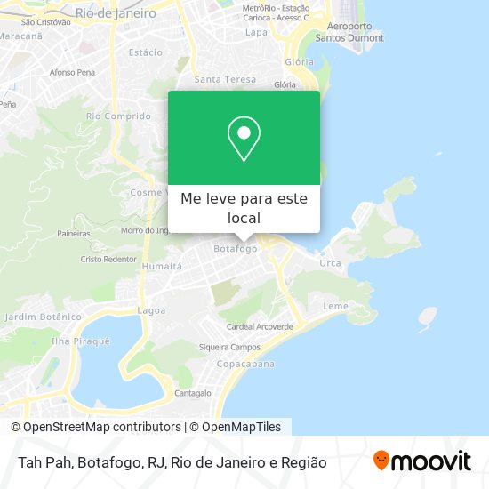 Tah Pah, Botafogo, RJ mapa