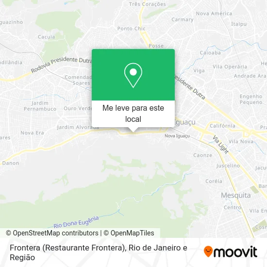 Frontera (Restaurante Frontera) mapa