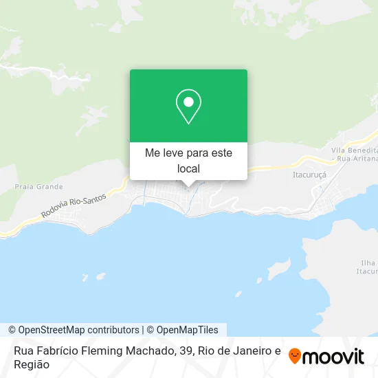 Rua Fabrício Fleming Machado, 39 mapa