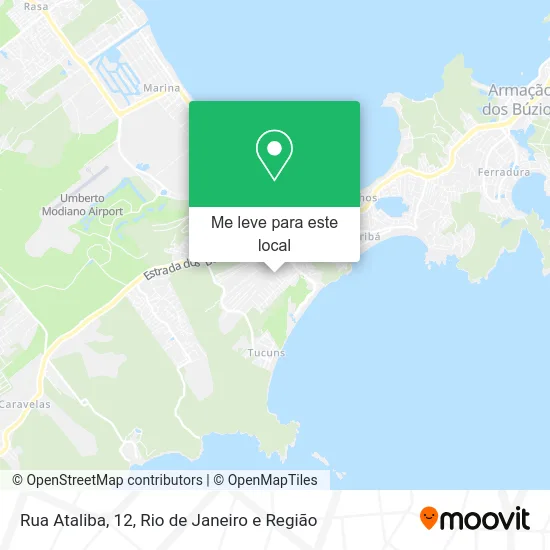 Rua Ataliba, 12 mapa