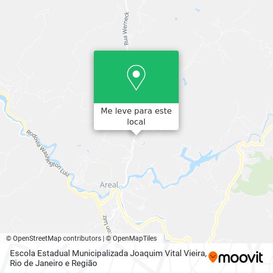 Escola Estadual Municipalizada Joaquim Vital Vieira mapa