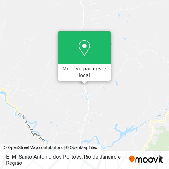 E. M. Santo Antônio dos Portões mapa