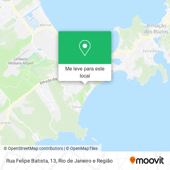 Rua Felipe Batista, 13 mapa