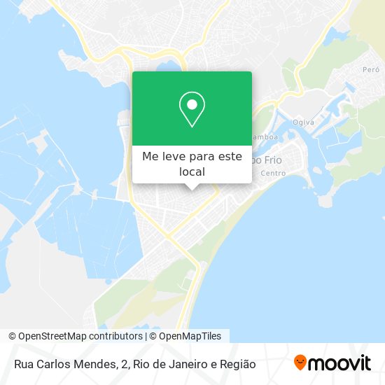 Rua Carlos Mendes, 2 mapa