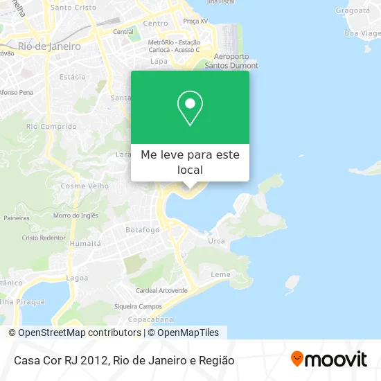 Casa Cor RJ 2012 mapa