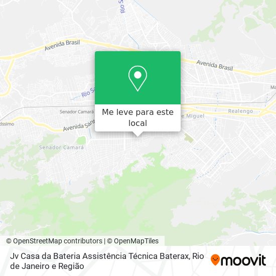 Jv Casa da Bateria Assistência Técnica Baterax mapa
