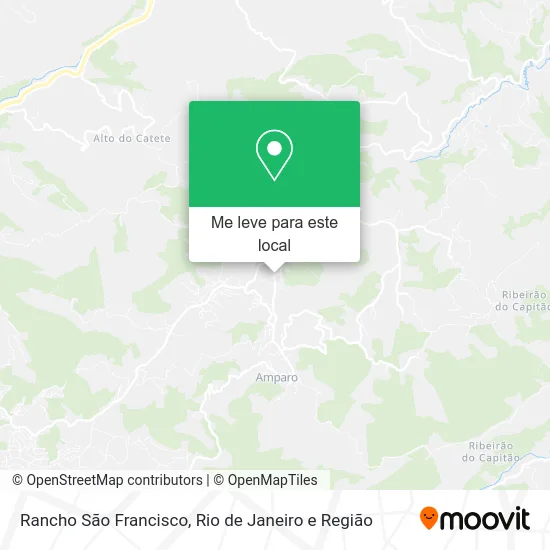 Rancho São Francisco mapa