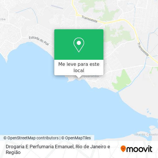 Drogaria E Perfumaria Emanuel mapa