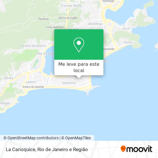 La Carioquice mapa