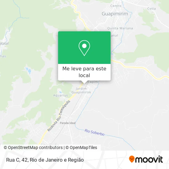 Rua C, 42 mapa