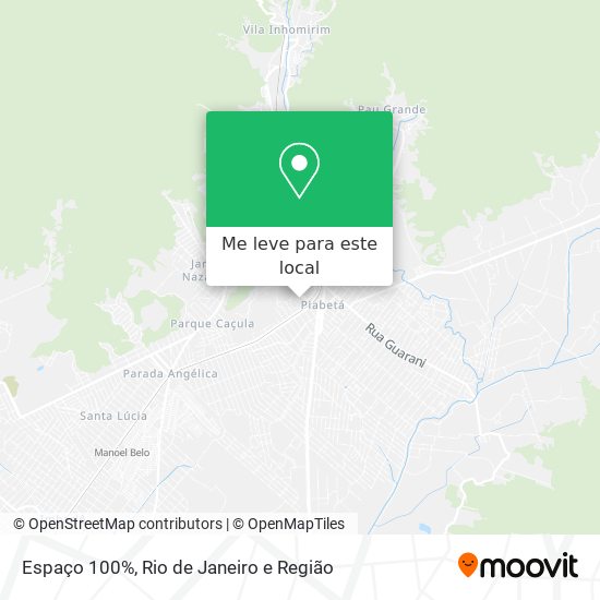 Espaço 100% mapa