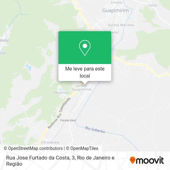 Rua Jose Furtado da Costa, 3 mapa