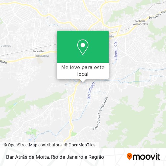 Bar Atrás da Moita mapa