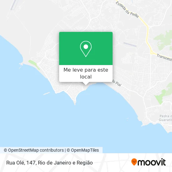 Rua Olé, 147 mapa