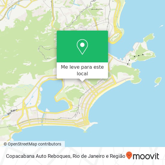 Copacabana Auto Reboques mapa