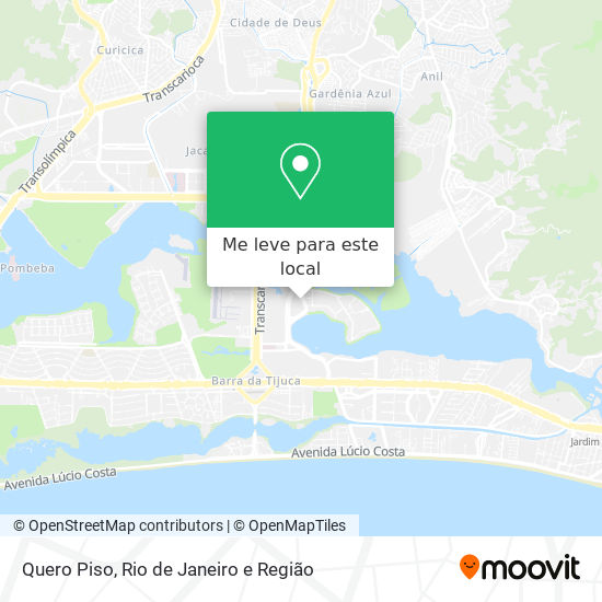 Quero Piso mapa