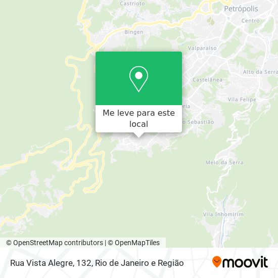 Rua Vista Alegre, 132 mapa