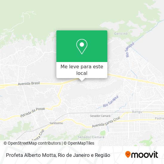 Profeta Alberto Motta mapa