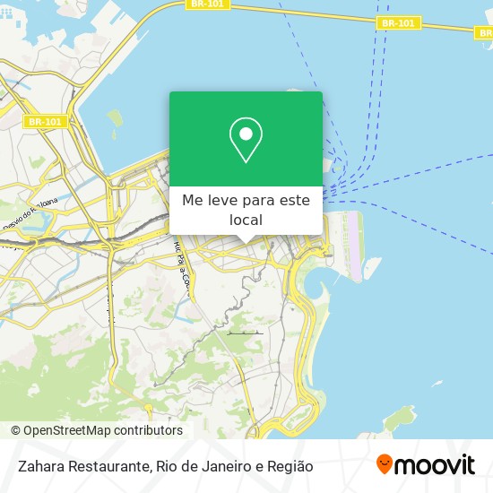Zahara Restaurante mapa