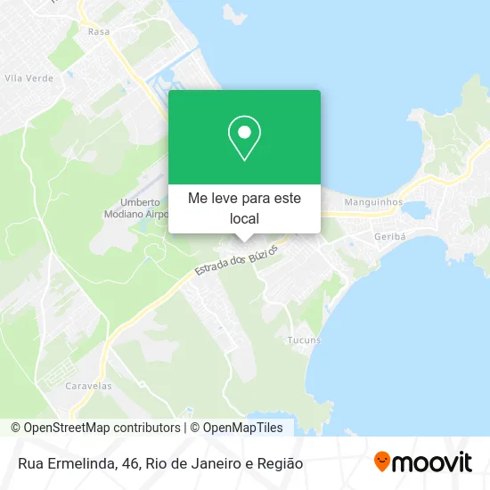 Rua Ermelinda, 46 mapa