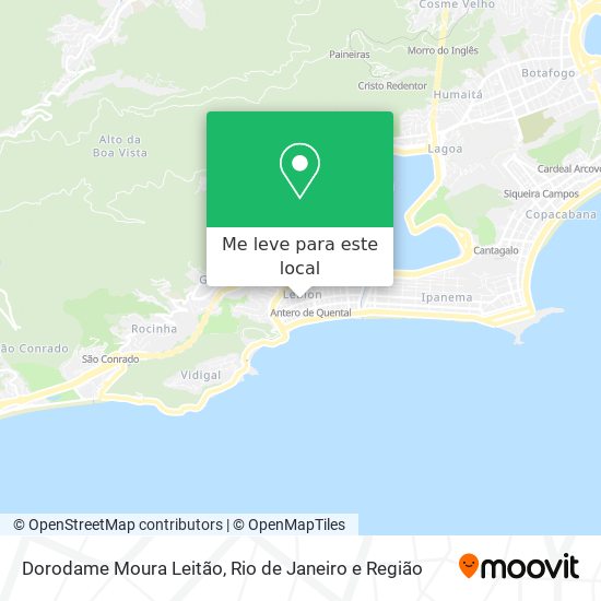 Dorodame Moura Leitão mapa