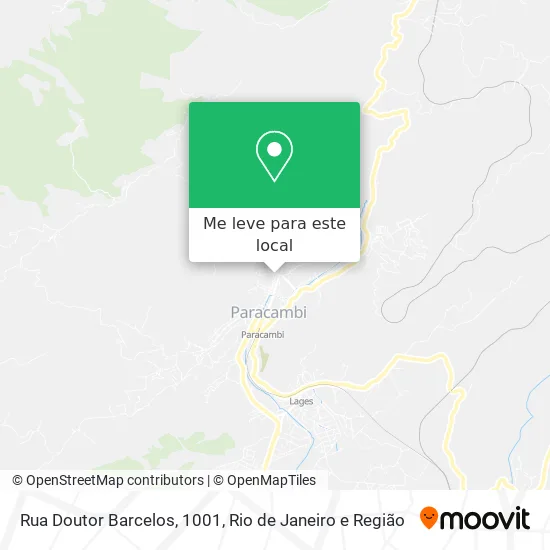 Rua Doutor Barcelos, 1001 mapa