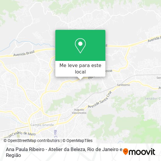 Ana Paula Ribeiro - Atelier da Beleza mapa