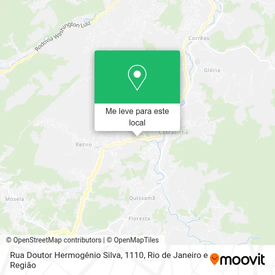Rua Doutor Hermogênio Silva, 1110 mapa