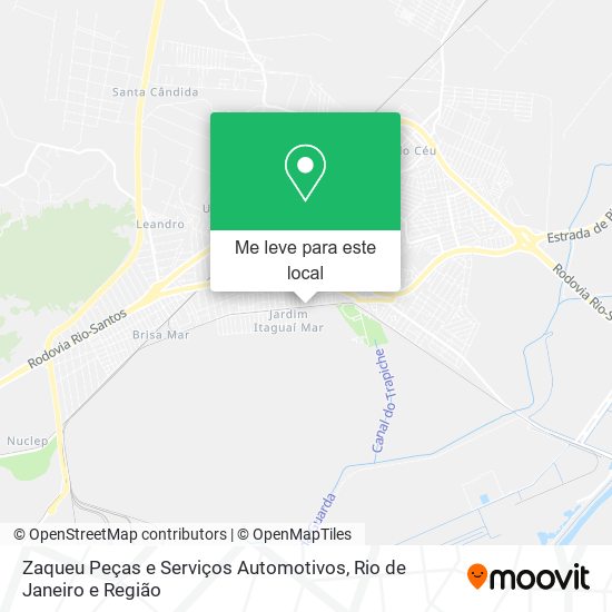Zaqueu Peças e Serviços Automotivos mapa