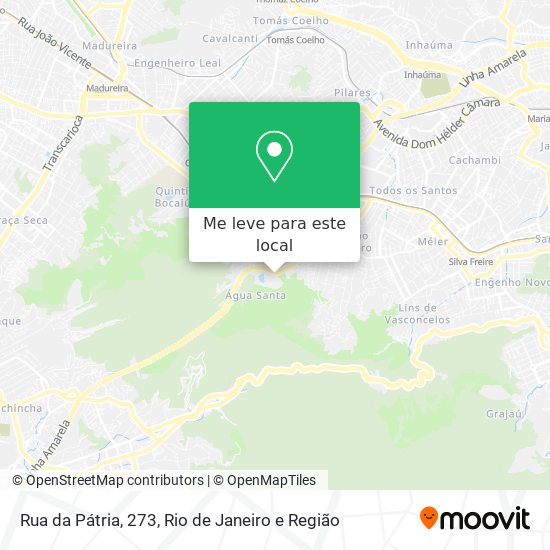 Rua da Pátria, 273 mapa