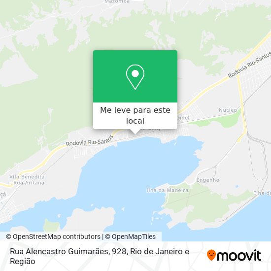 Rua Alencastro Guimarães, 928 mapa