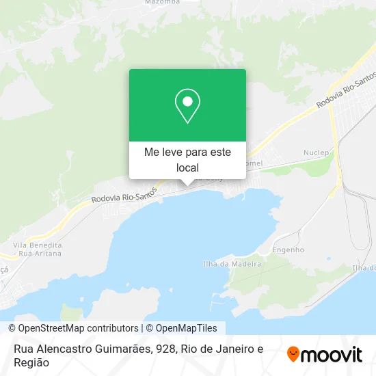 Rua Alencastro Guimarães, 928 mapa