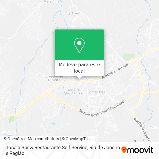 Tocaia Bar & Restaurante Self Service mapa